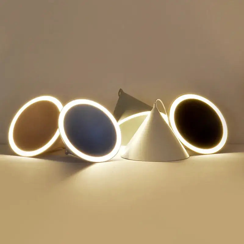 Gold Cone Pendant Lamp