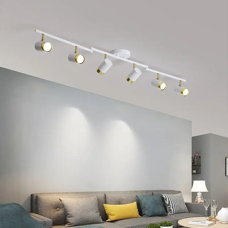 Gold Ceiling Chandelier Spotlight