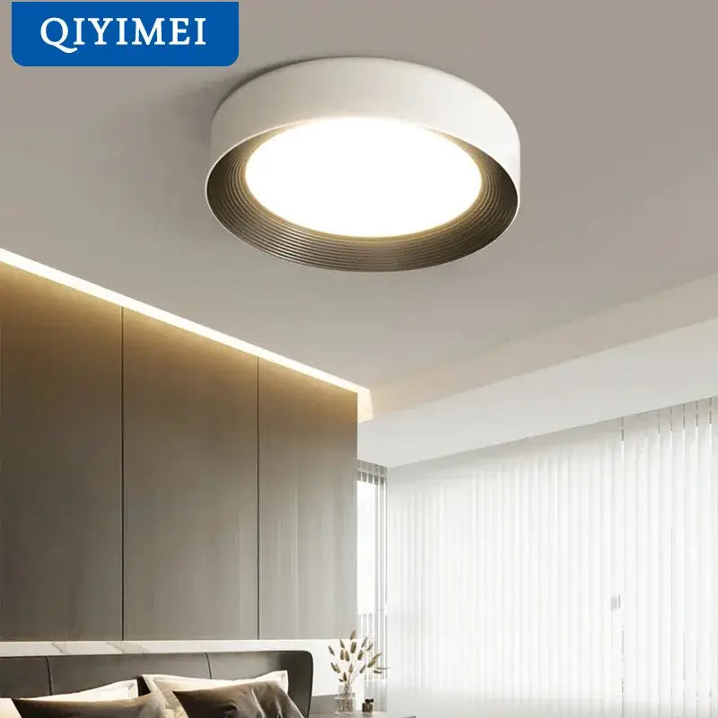 Gold Circular Chandelier Light