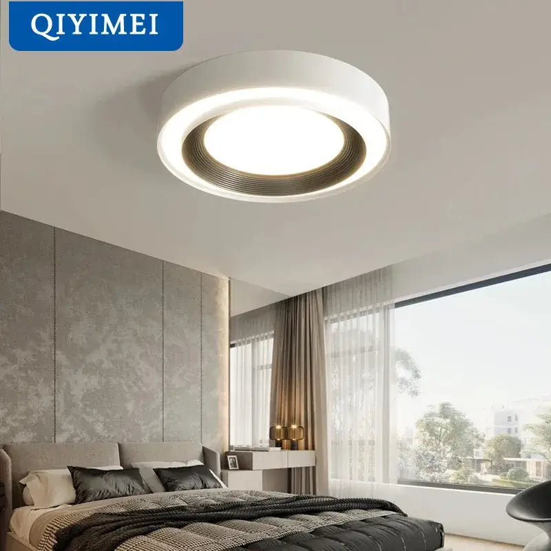 Gold Circular Chandelier Light