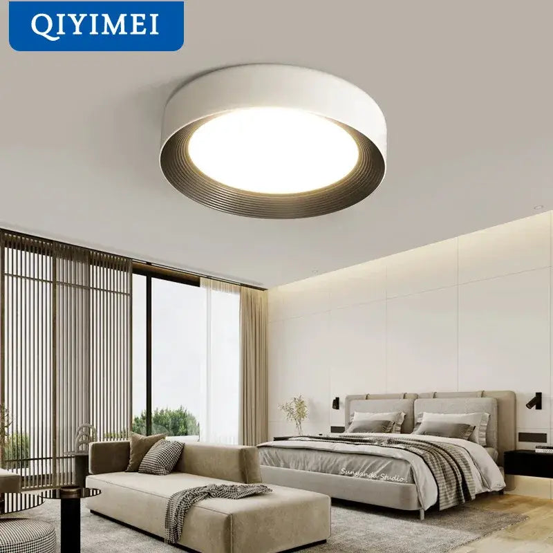 Gold Circular Chandelier Light