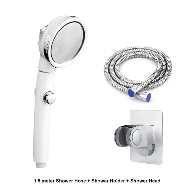 White High Pressure Showerhead