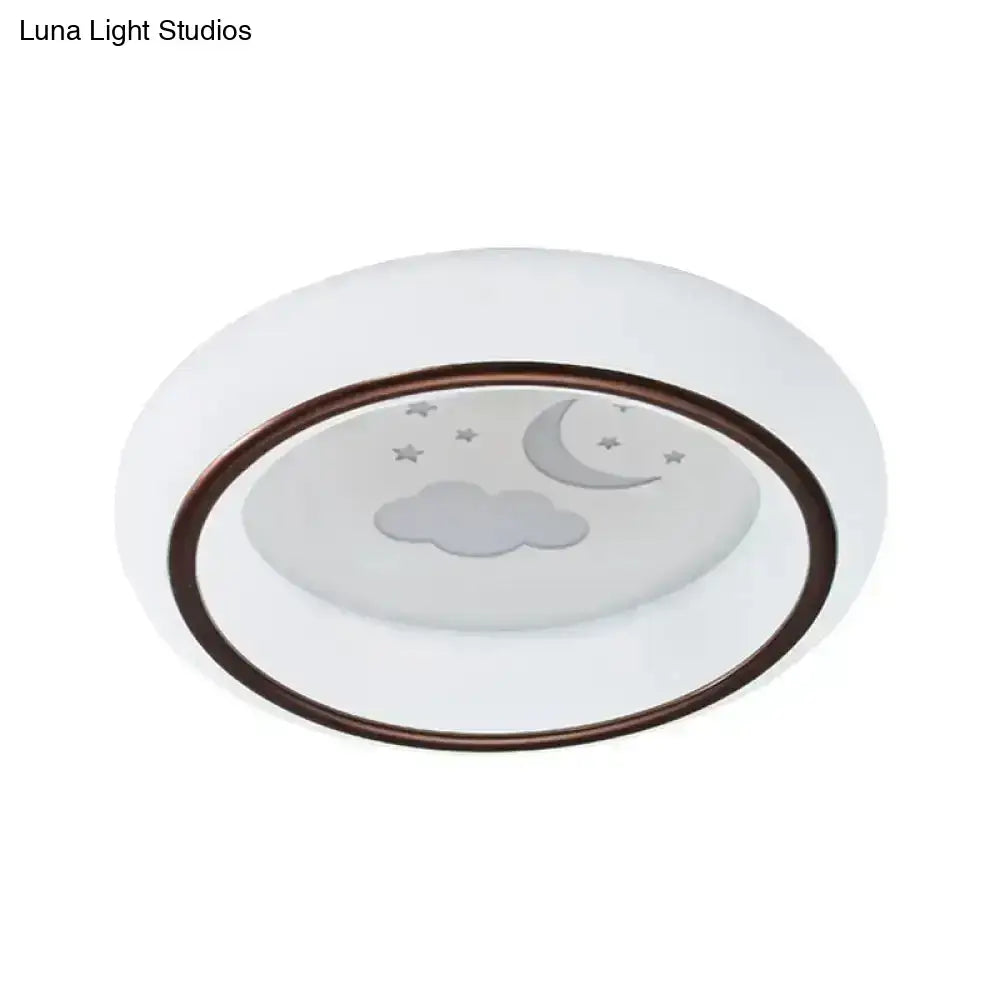 White Balloon Ceiling Light