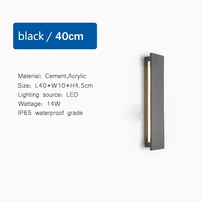 White Limestone Wall Light