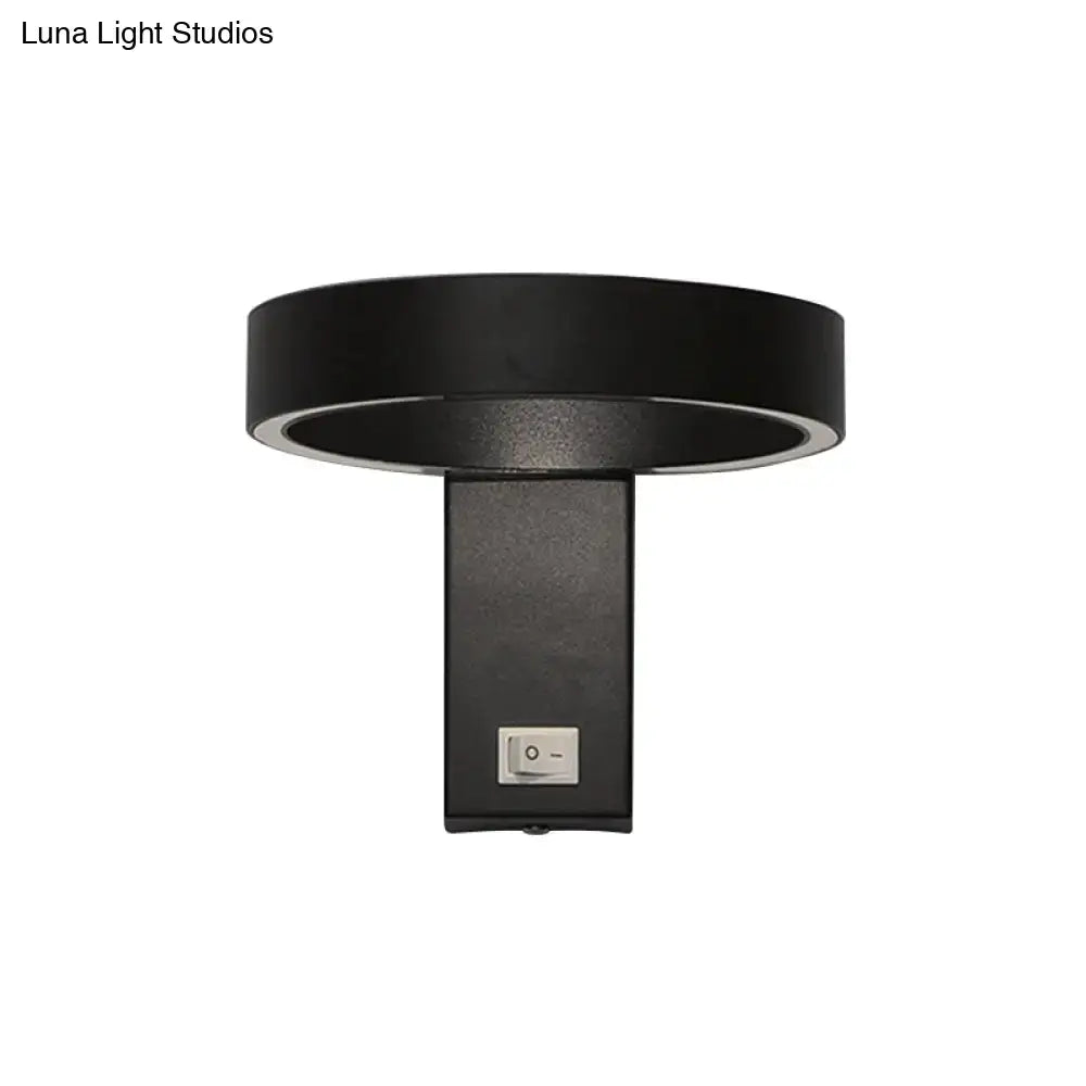 White LED Direct-Wired Wall Sconce
