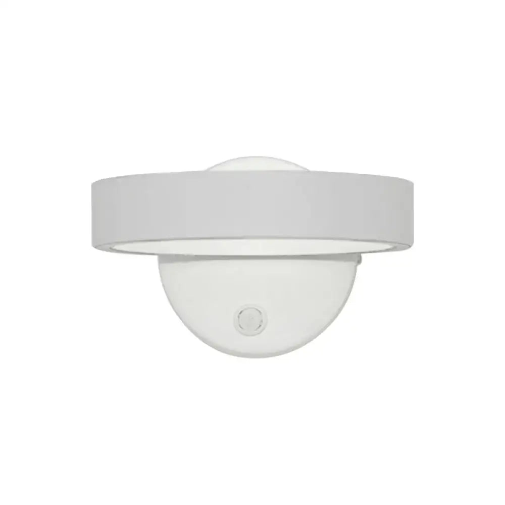 White LED Direct-Wired Wall Sconce