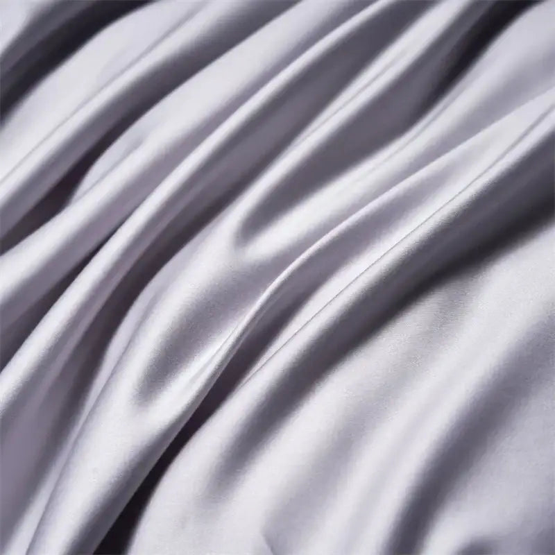 White Navy Cotton Bedding Set