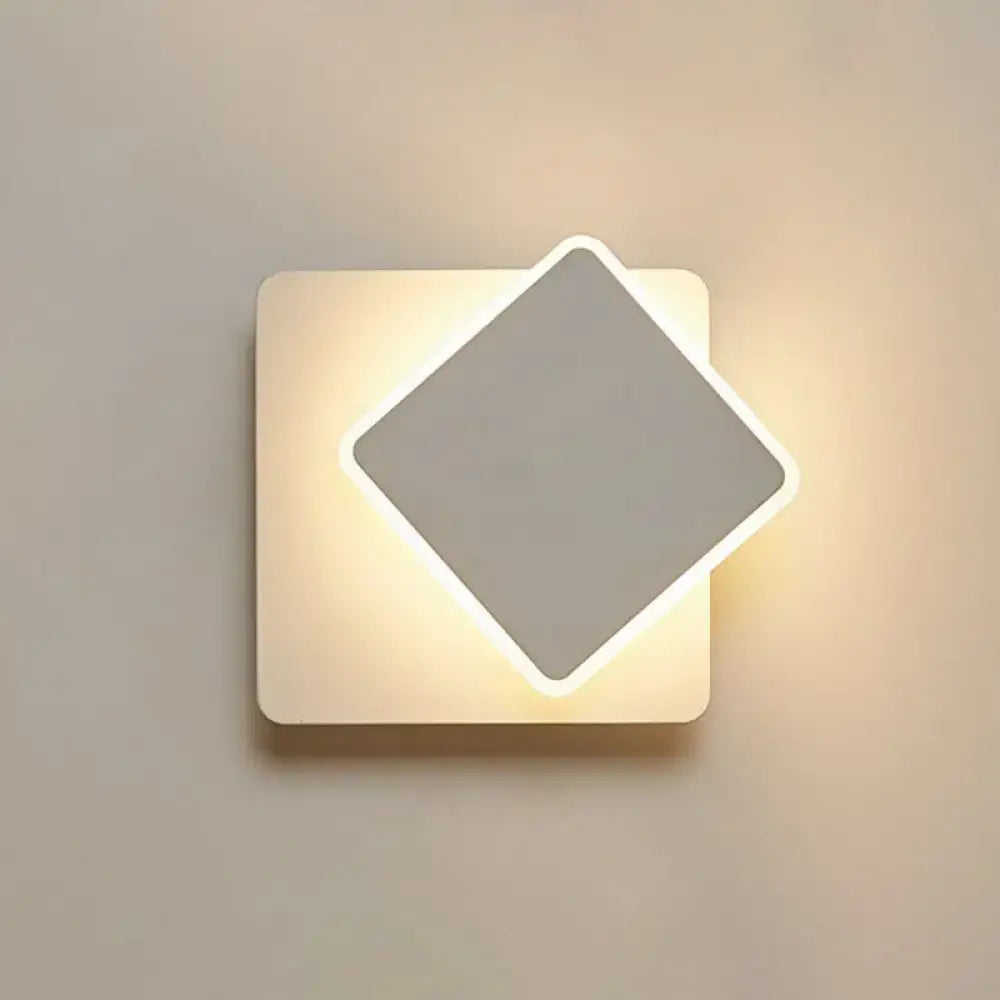 White Acrylic Wall Lamp