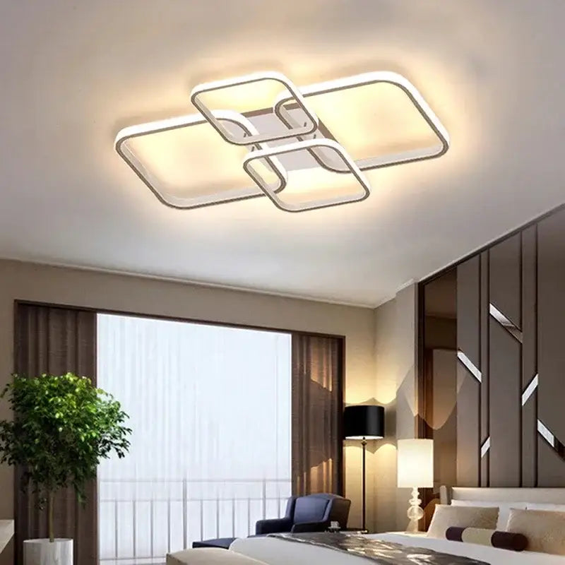 White Overlapping LED Light