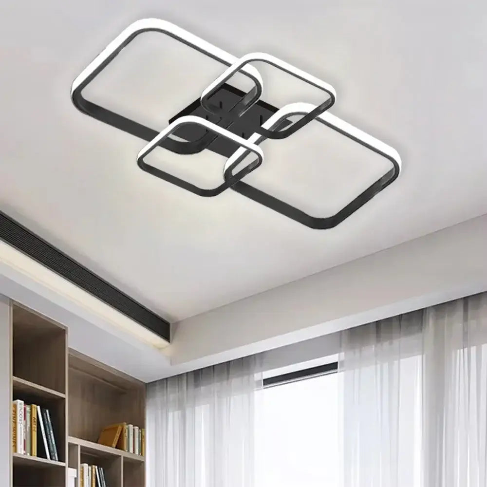 White Overlapping LED Light