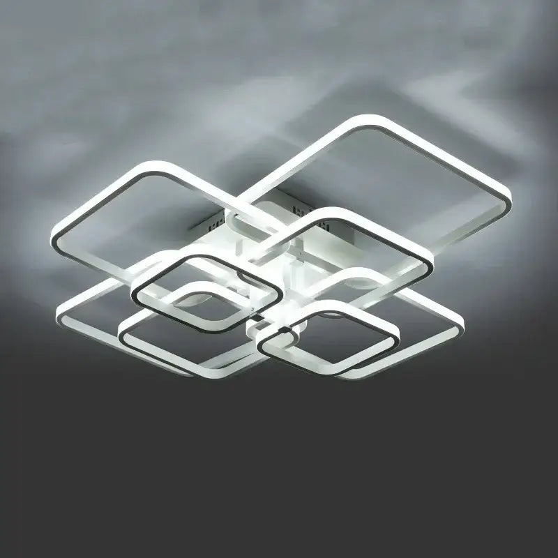 White Overlapping LED Light