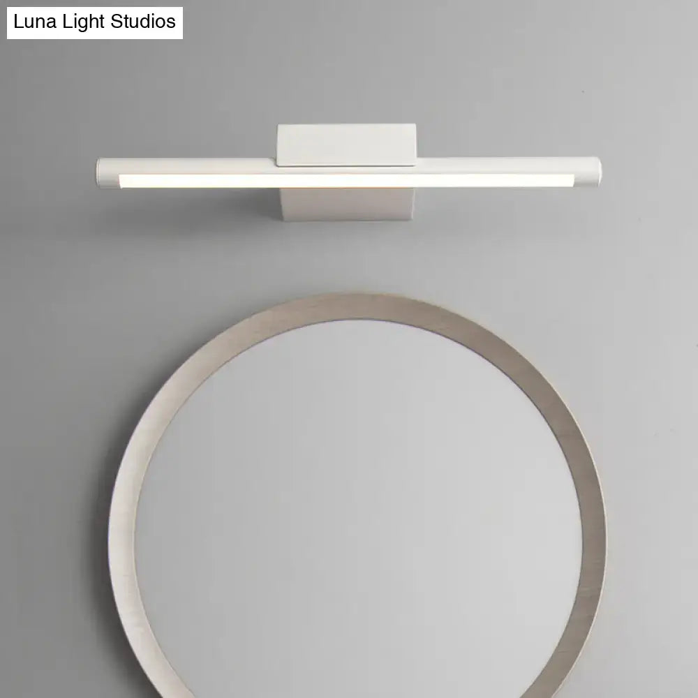 White LED Pole Vanity Wall Light