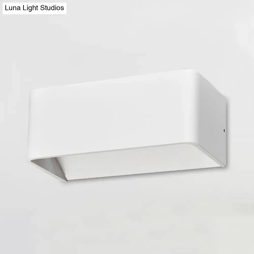 Gold Rectangular Wall Lamp