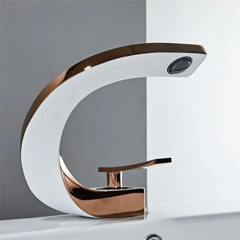 Rose Gold Basin Faucet