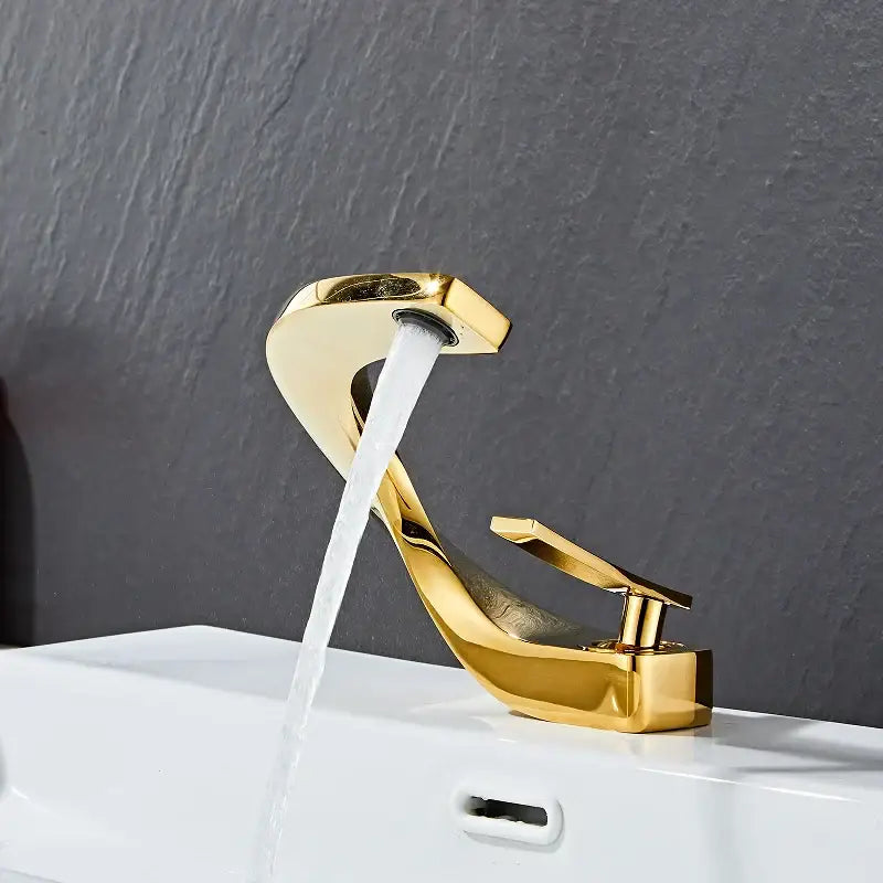 Rose Gold Basin Faucet