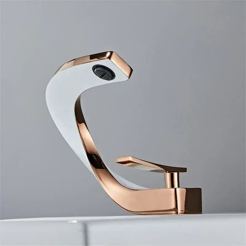 Rose Gold Basin Faucet