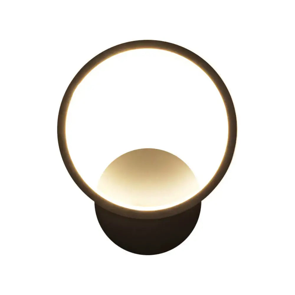 White Square Bedside Lamp