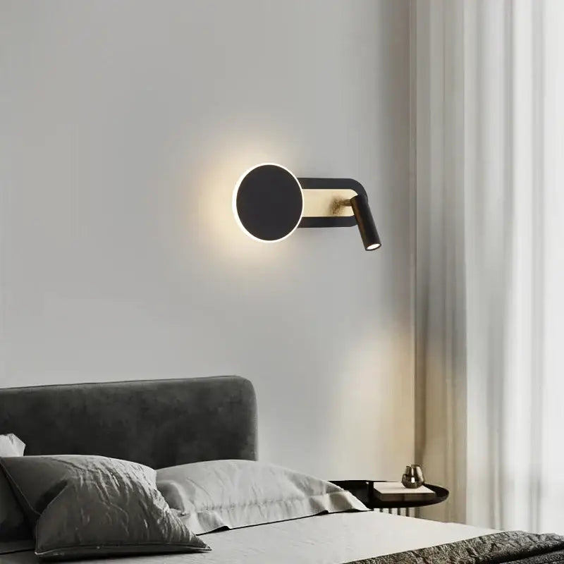 White Adjustable Spotlight Wall Light 8W