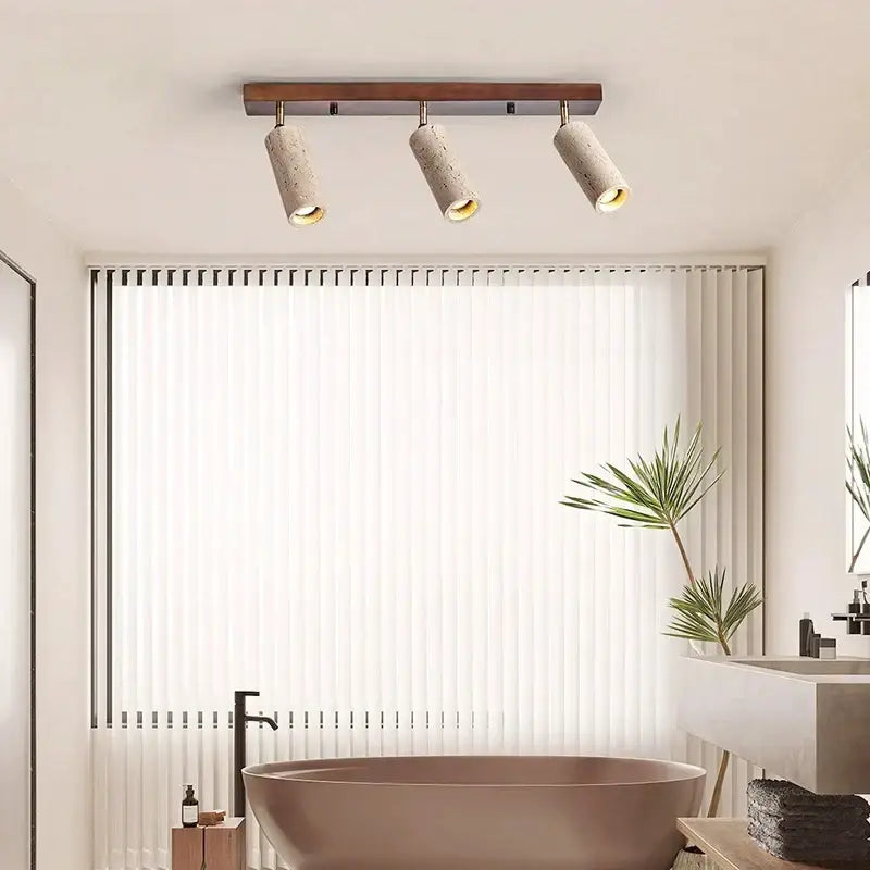 Beige Concrete Ceiling Spotlight
