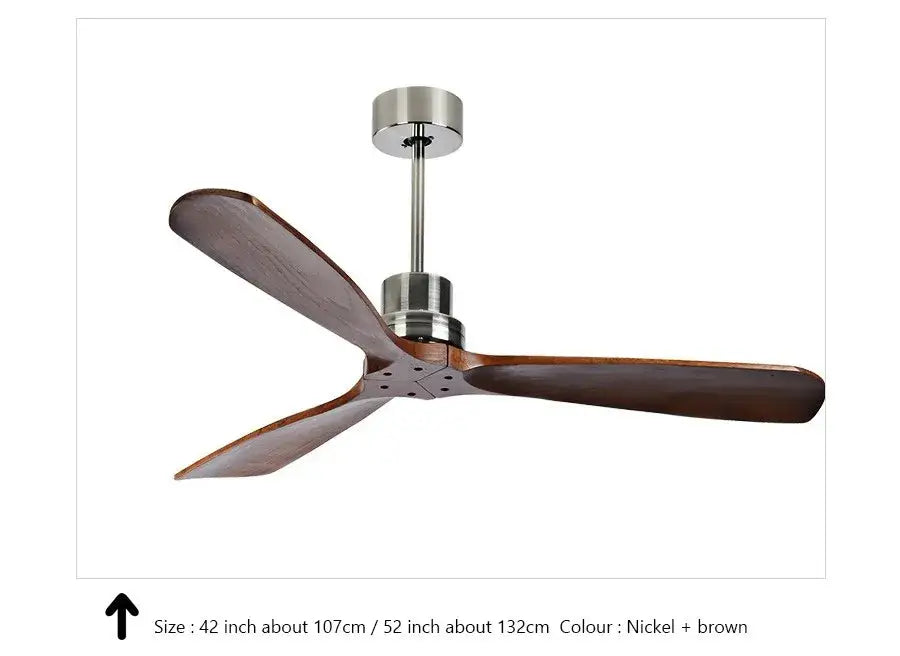 Wood 42-Inch Ceiling Fan Light Kit