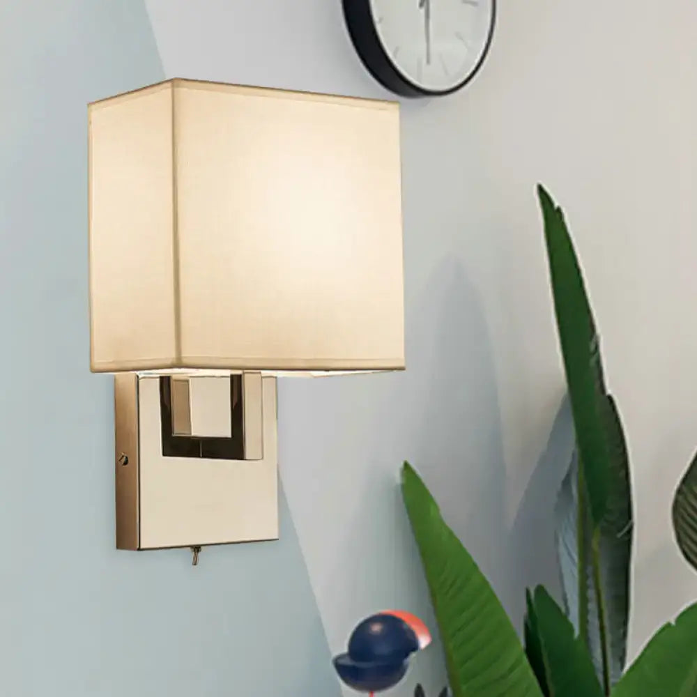 Beige Gold Wall Sconce