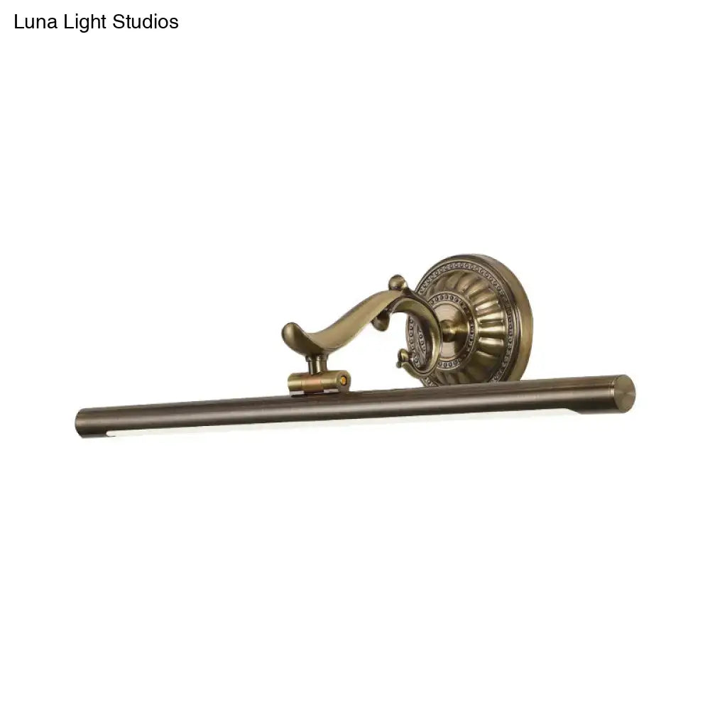 Gold Linear Vanity Light