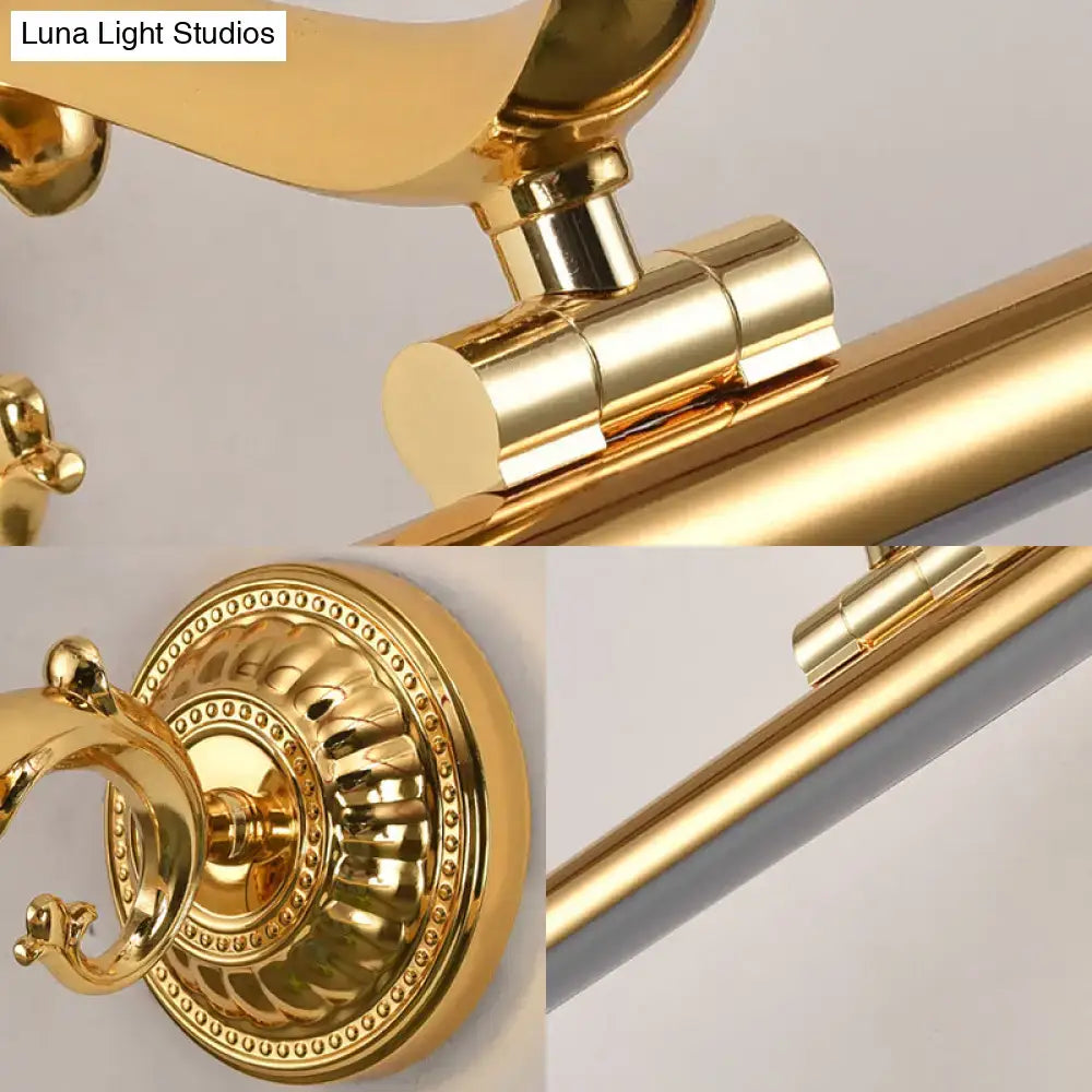 Gold Linear Vanity Light