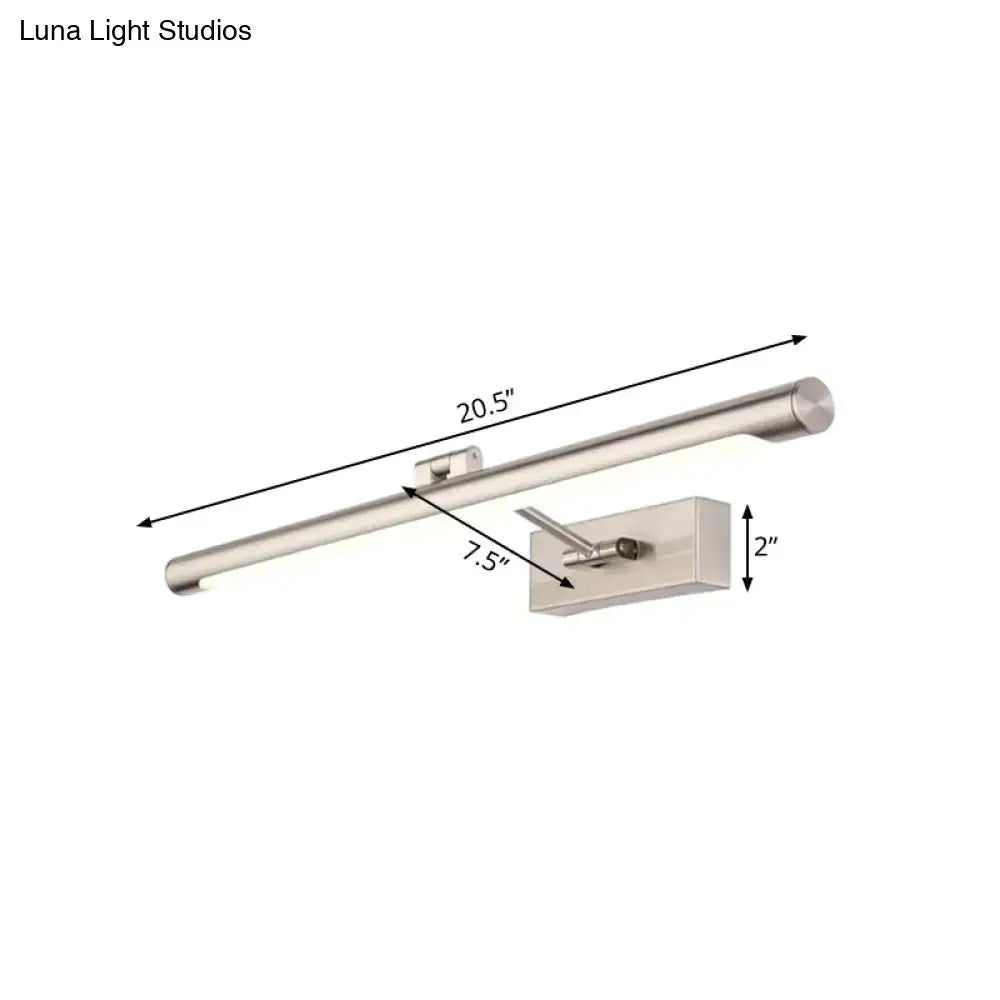 Silver Adjustable LED Lamp Four Size Options