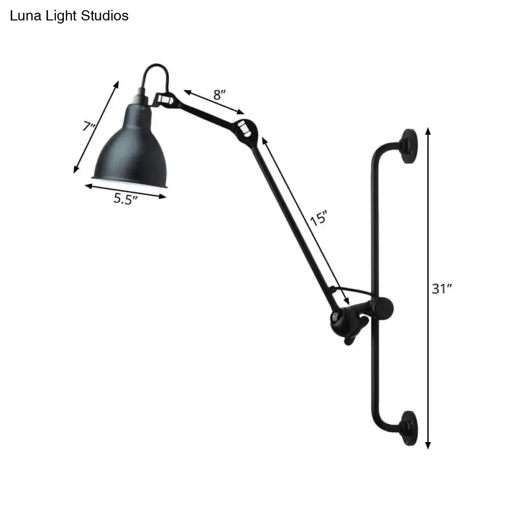 Black White Adjustable Light