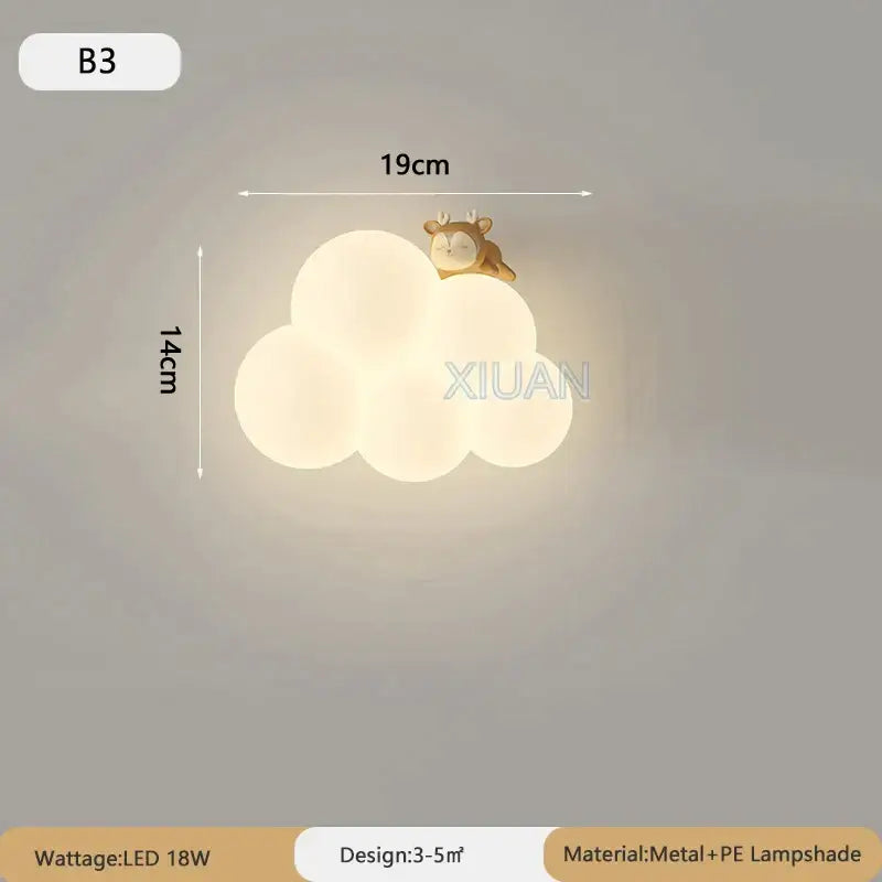 Cloud Cartoon Nursery Lamp