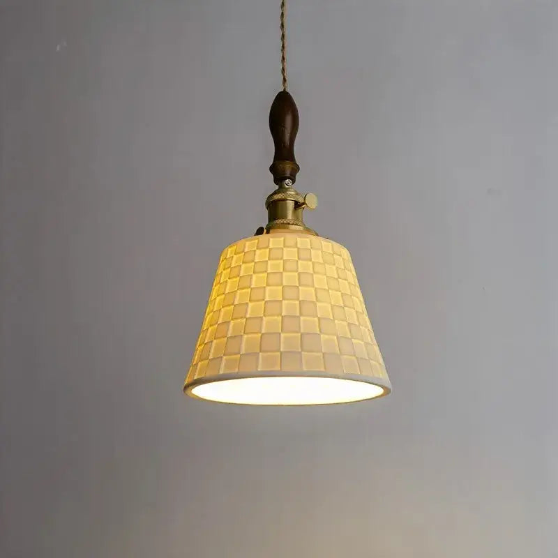 Copper Ceramic Pendant Light