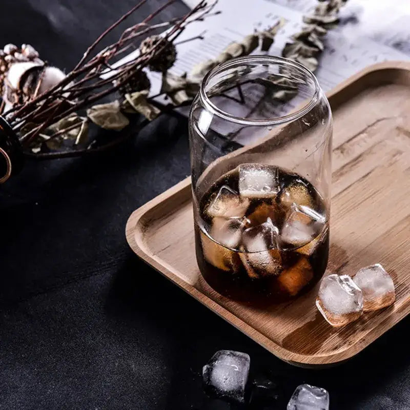 Engraved Glass Beer Mug
