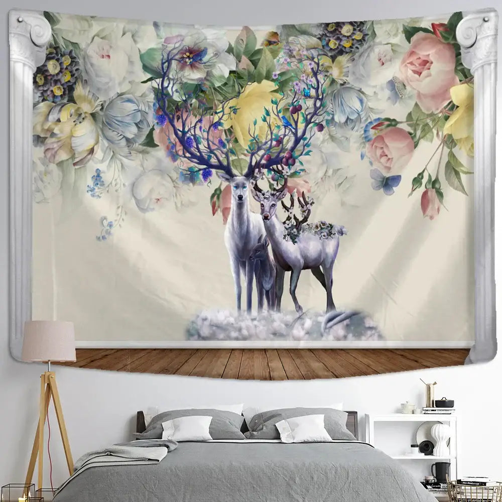 Elk Forest Wall Tapestry