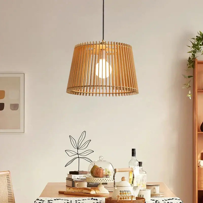 Bamboo Birdcage Chandelier
