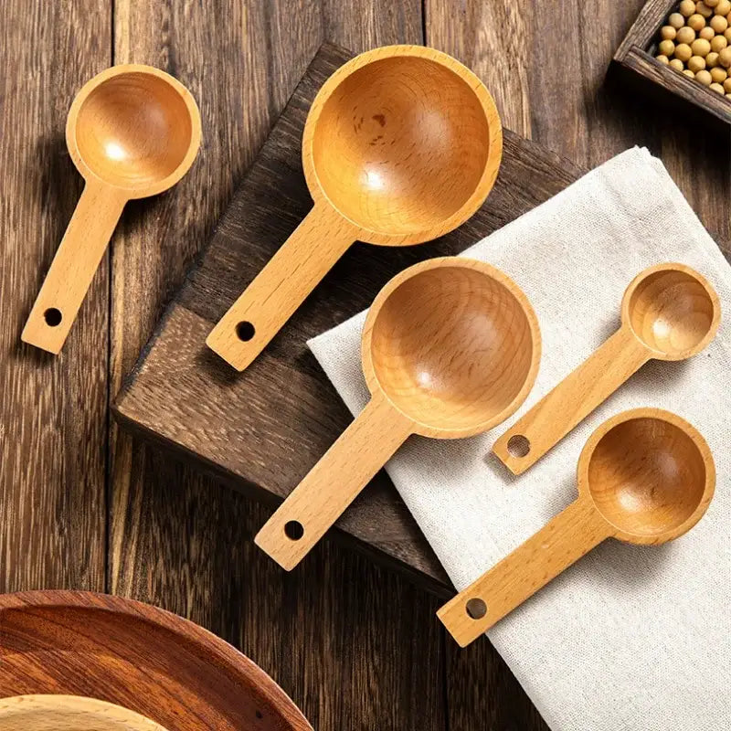 Beech Wood Coffee Scoop
