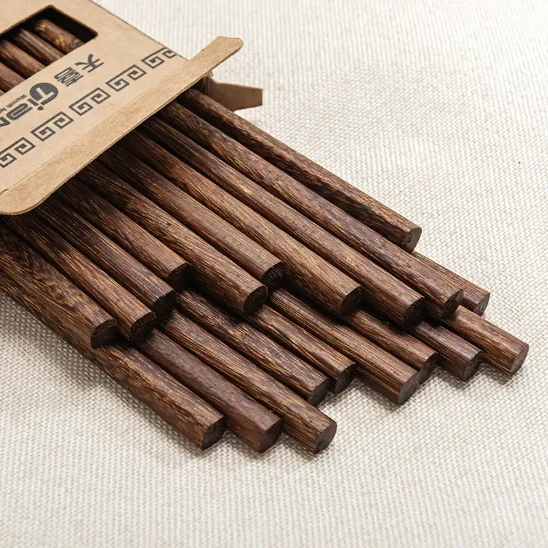 Dark Wood Chopsticks Set