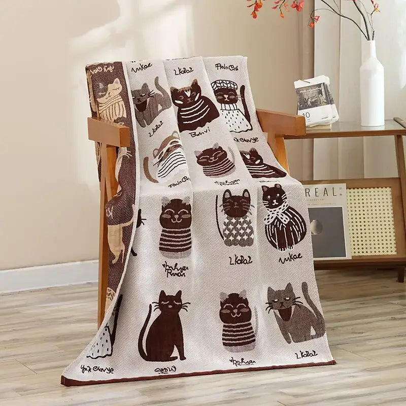 Navy Hibiscus Bath Towel
