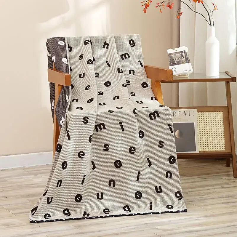 Navy Hibiscus Bath Towel