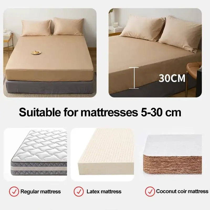 Light Pink Microfiber Sheet