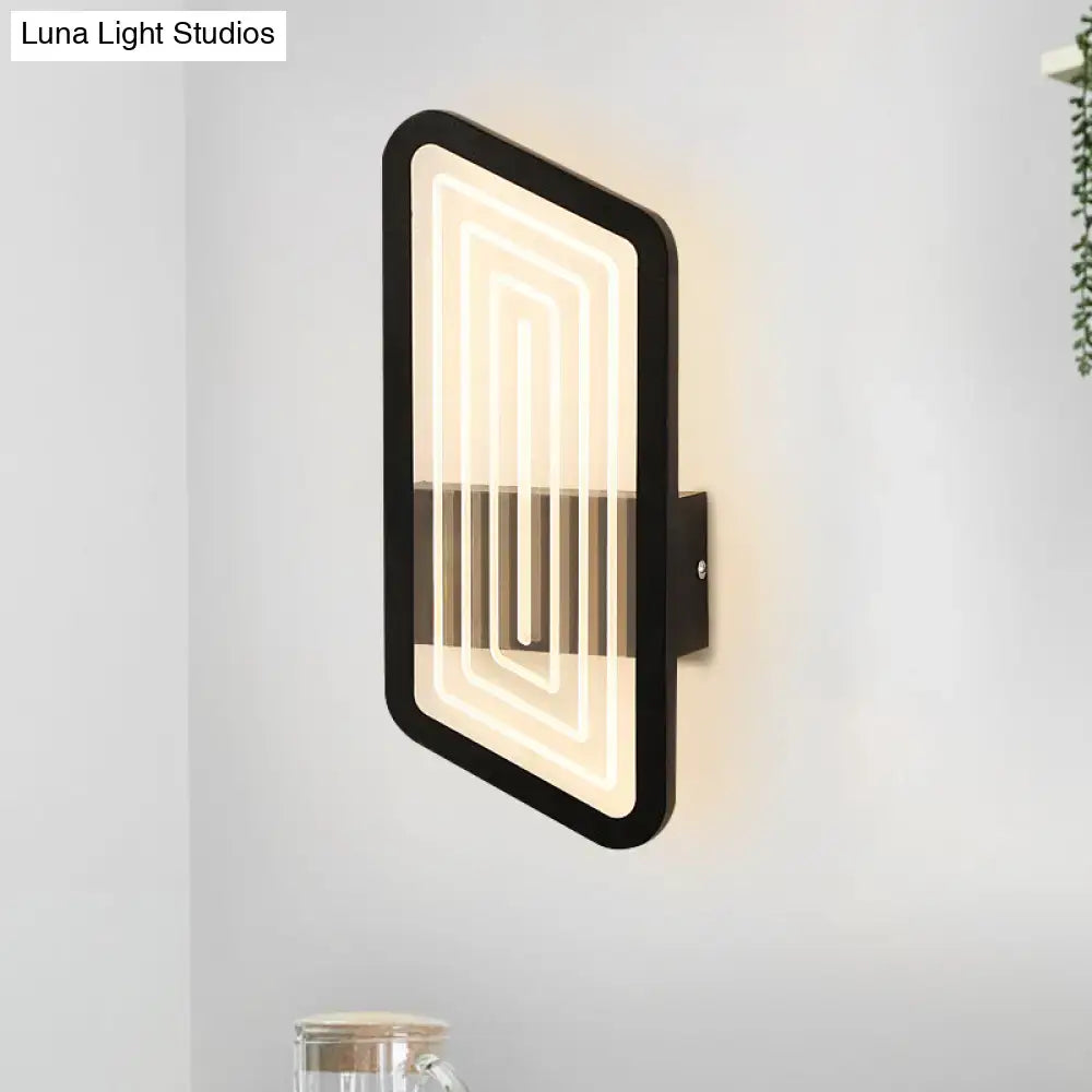 Black Gold 19-Inch Wall Sconce