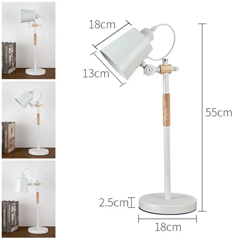Black Adjustable Desk Lamp