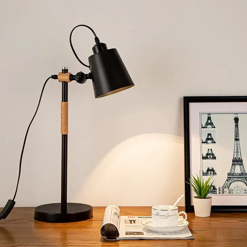 Black Adjustable Desk Lamp