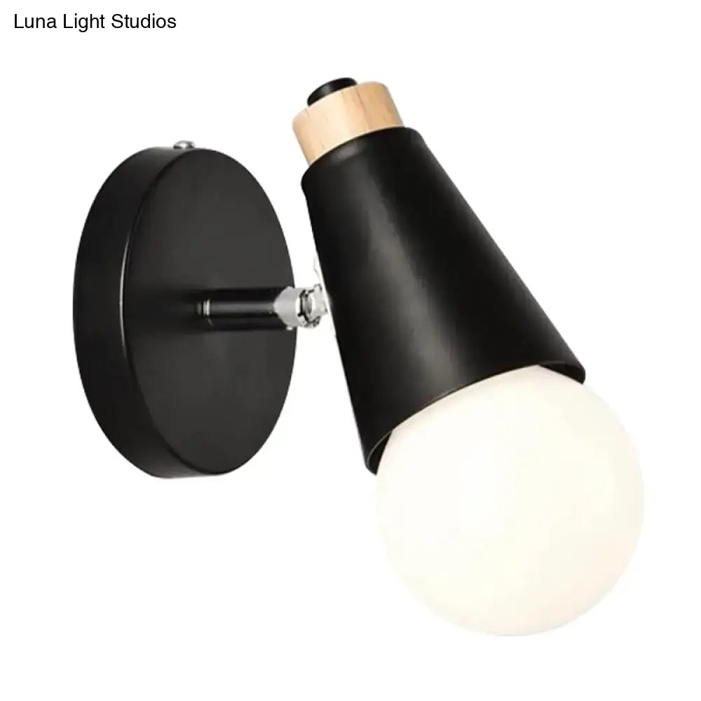 Bamboo Cone Wall Light