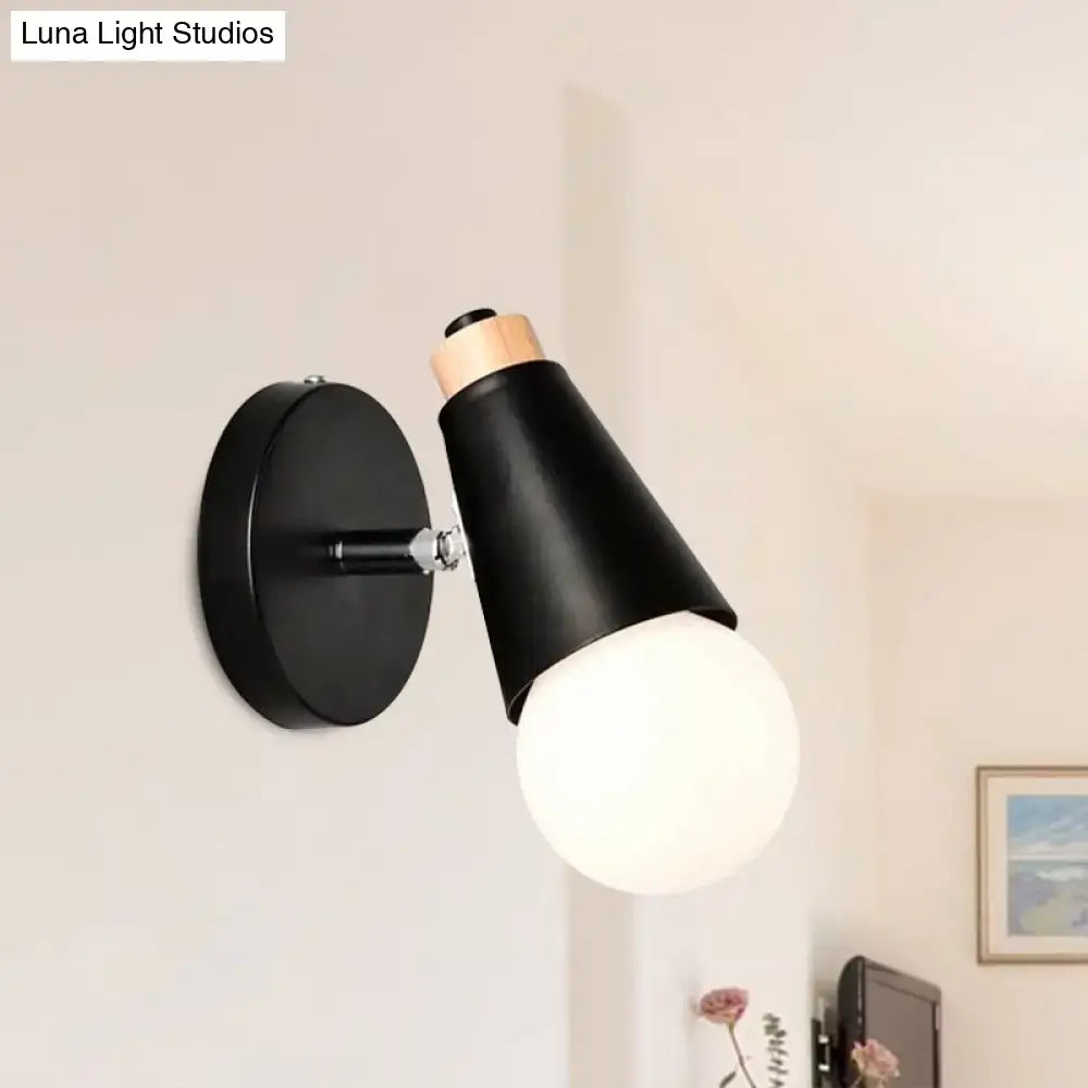Bamboo Cone Wall Light