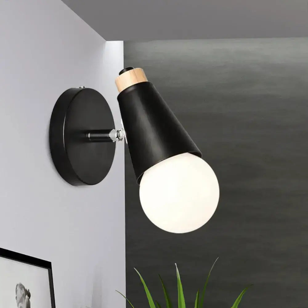 Bamboo Cone Wall Light