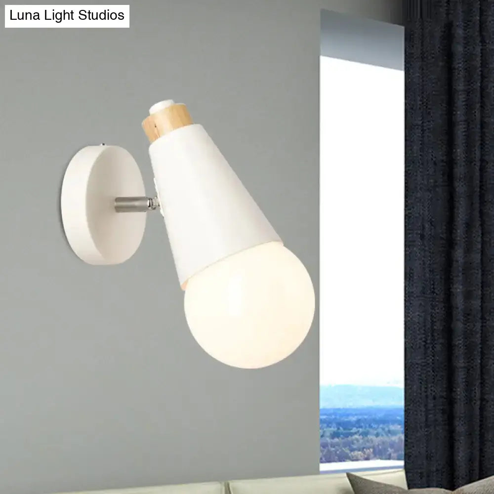 Bamboo Cone Wall Light