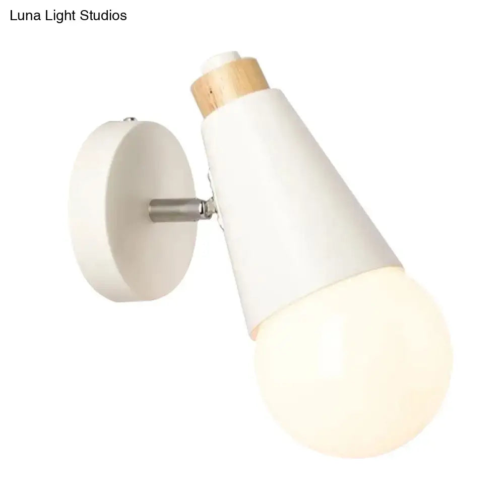 Bamboo Cone Wall Light