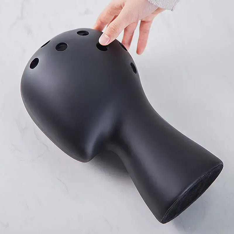 White Ceramic Head Vase for Nordic Tabletop Decor