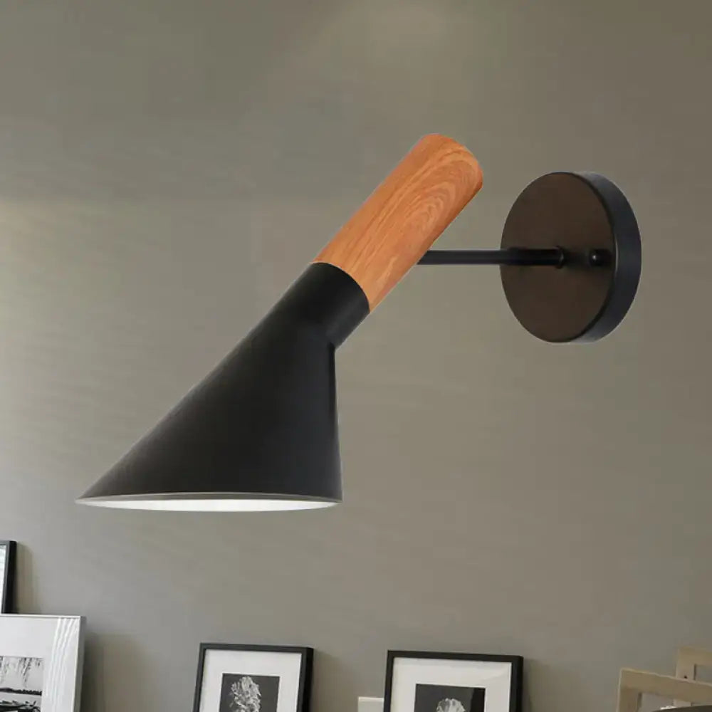 White Monochrome Wall Sconce