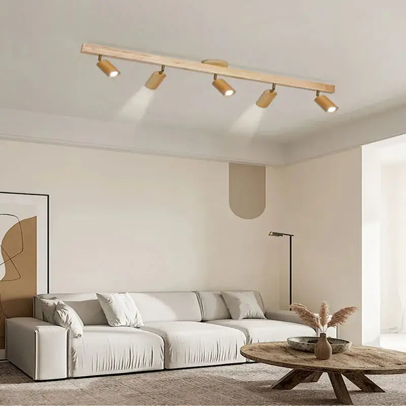 Wooden Track LED Spotlight